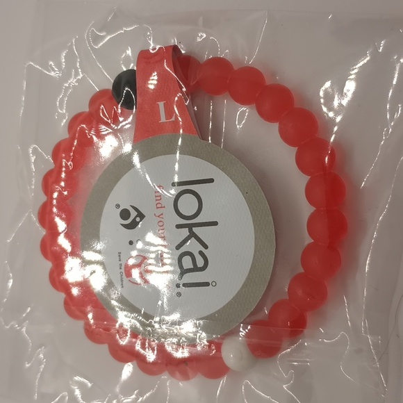 Lokai - NWT Classic Lokai Balance Silicone Bracelet Slide On Size L / M - Picture 13 of 15